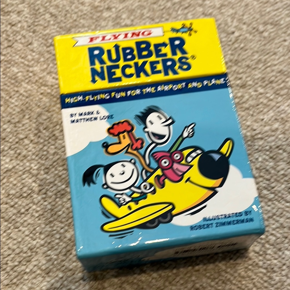 Chronicle Books Blue and Yellow Learning Toy Rubber Neckers